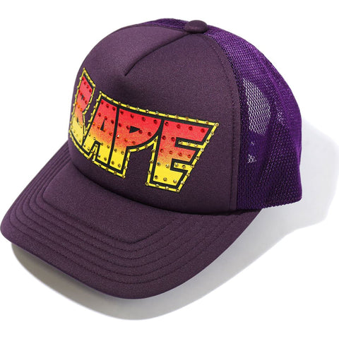 BAPE CRYSTAL STONE MESH CAP MENS