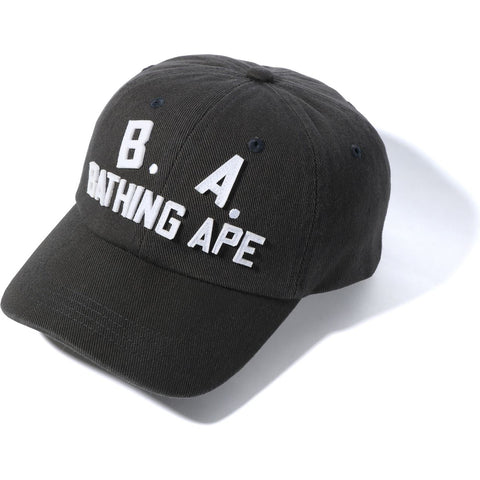 B.A. WASHED TWILL CAP MENS