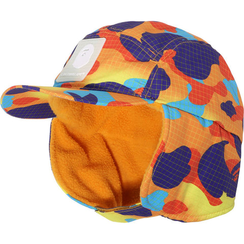 GRID CAMO PADDED EARMUFFS CAP KIDS