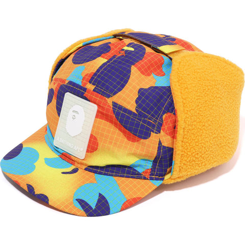 GRID CAMO PADDED EARMUFFS CAP KIDS