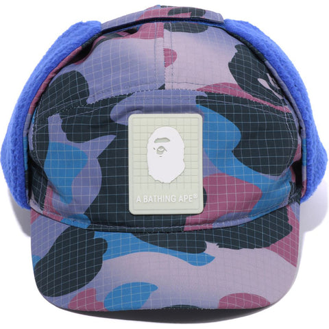 GRID CAMO PADDED EARMUFFS CAP KIDS