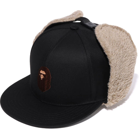 APE HEAD EARMUFFS CAP MENS