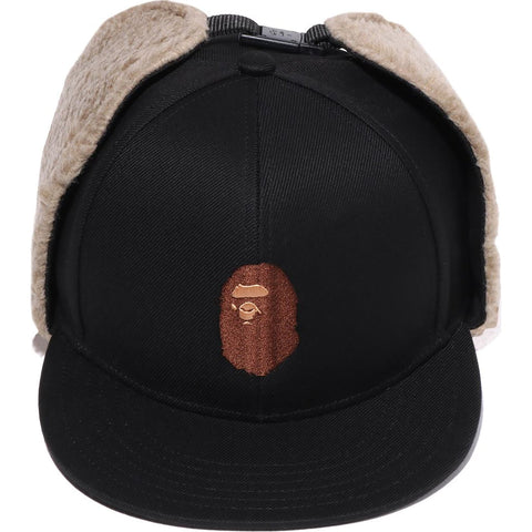APE HEAD EARMUFFS CAP MENS