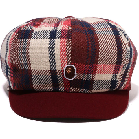 BAPE CHECK APE HEAD ONE POINT CASKET KIDS