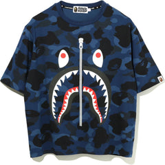 COLOR CAMO REFLECTOR SHARK WIDE TEE LADIES