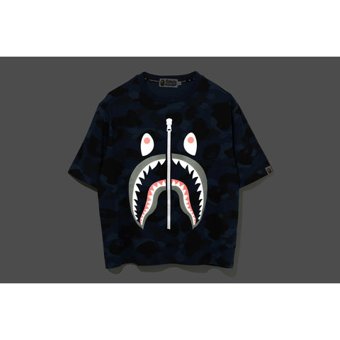 COLOR CAMO REFLECTOR SHARK WIDE TEE LADIES