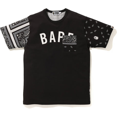 BANDANA PRINT TEE MENS