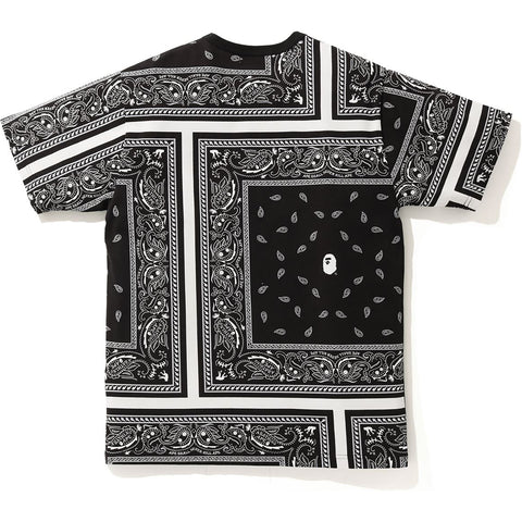 BANDANA PRINT TEE MENS