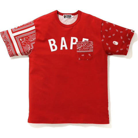 BANDANA PRINT TEE MENS