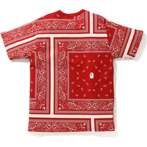 BANDANA PRINT TEE MENS