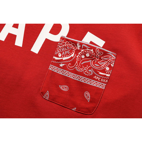 BANDANA PRINT TEE MENS
