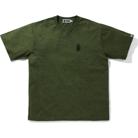 LINE 1ST CAMO WASHED RELAXED FIT TEE MENS