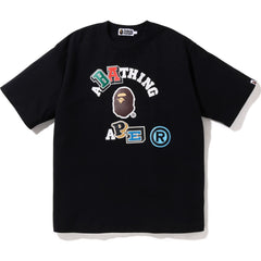 MULTI FONTS RELAXED FIT COLLEGE HEAVY WEIGHT TEE MENS