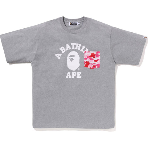 ABC CAMO COLLEGE POCKET RELAXED TEE MENS