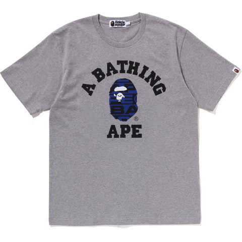 LUX SPORT PATTERN COLLEGE TEE MENS