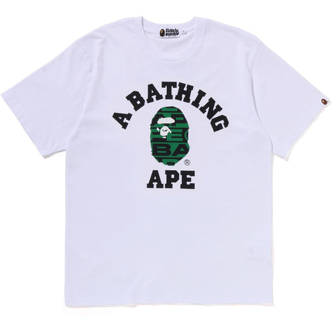 LUX SPORT PATTERN COLLEGE TEE MENS