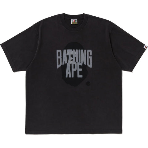 BLUR GRAPHIC GARMENT DYE OVERSIZED TEE MENS