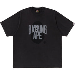 BLUR GRAPHIC GARMENT DYE OVERSIZED TEE MENS