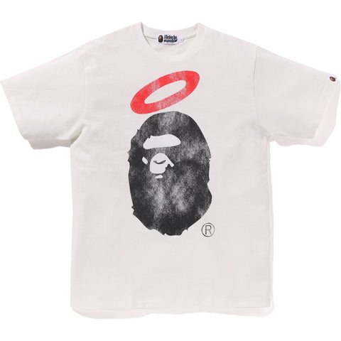 BAPE X UNION PIGMENT DYED APE HEAD TEE MENS