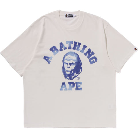 BAPE COLLEGE GRAPHIC TEE MENS