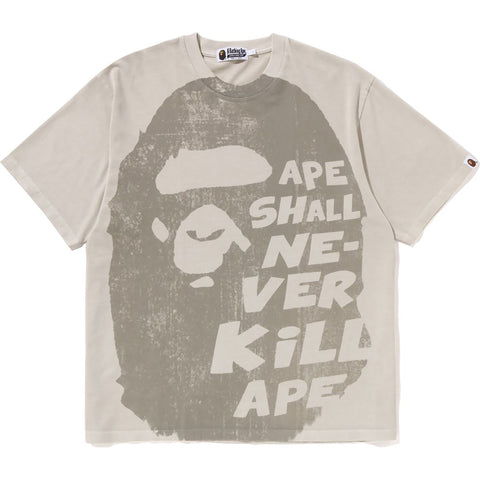 BAPE BIG APE HEAD TEE MENS