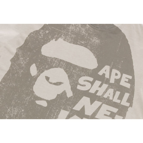 BAPE BIG APE HEAD TEE MENS
