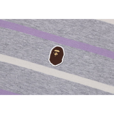 APE HEAD ONE POINT STRIPE TEE MENS