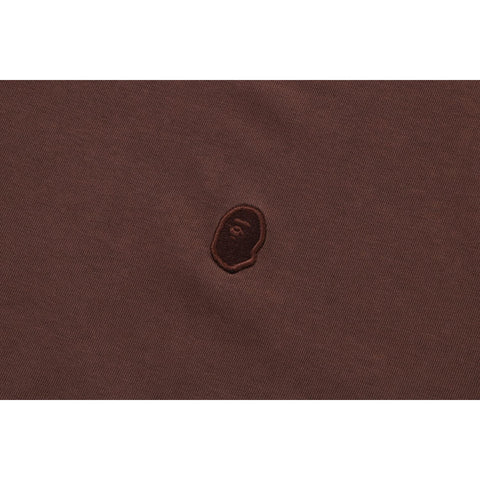 APE HEAD ONE POINT GARMENT DYED POCKET RELAXED FIT TEE MENS