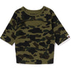 1ST CAMO CUT OUT TEE LADIES