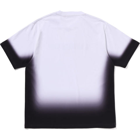 SPRAY PRINT BATHING APE LOGO RELAXED FIT TEE M