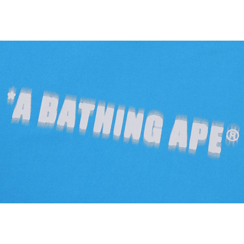 SPRAY PRINT BATHING APE LOGO RELAXED FIT TEE M