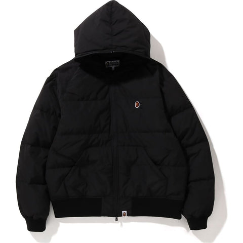 ONE POINT HOODIE DOWN JACKET MENS