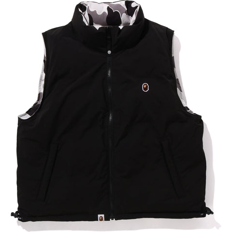 ABC CAMO REVERSIBLE DOWN VEST LADIES