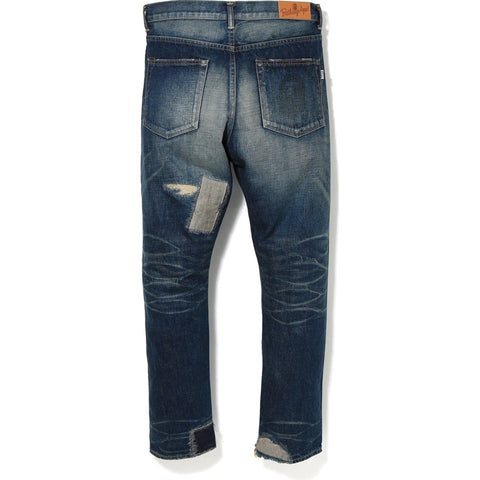 1999 TYPE-02 DAMAGE DENIM PANTS MENS