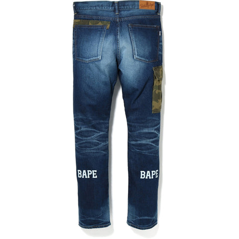 2008 TYPE-05 REMAKE DAMAGED DENIM PANTS MENS