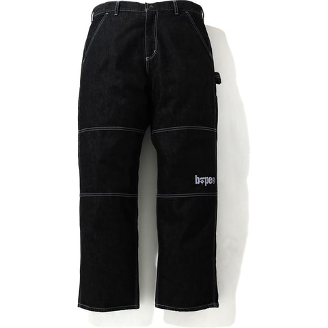 LOOSE FIT DENIM PAINTER PANTS MENS