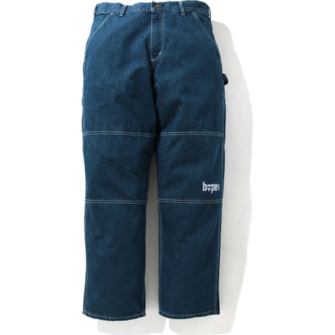 LOOSE FIT DENIM PAINTER PANTS MENS