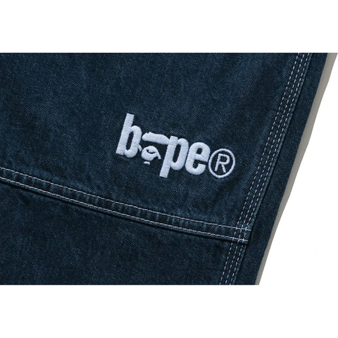 LOOSE FIT DENIM PAINTER PANTS MENS