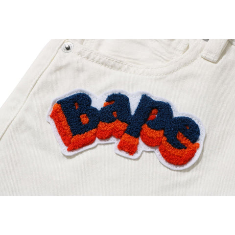 DAMAGE DENIM MINI SHORTS LADIES