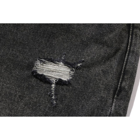 DESTROYED STA RELAXED FIT 13OZ DEMIN SHORTS MENS