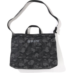 ABC DOT REFLECTIVE SHOULDER TOTE MENS