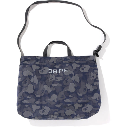 ABC DOT REFLECTIVE SHOULDER TOTE MENS