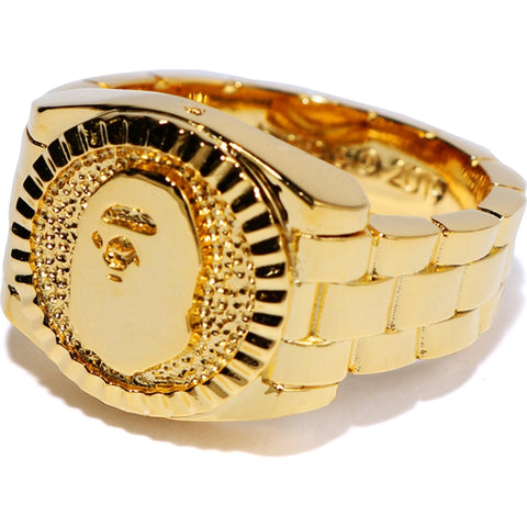 APE HEAD RING MENS