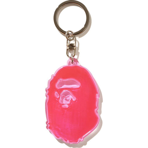 APE HEAD REFLECTIVE KEYCHAIN