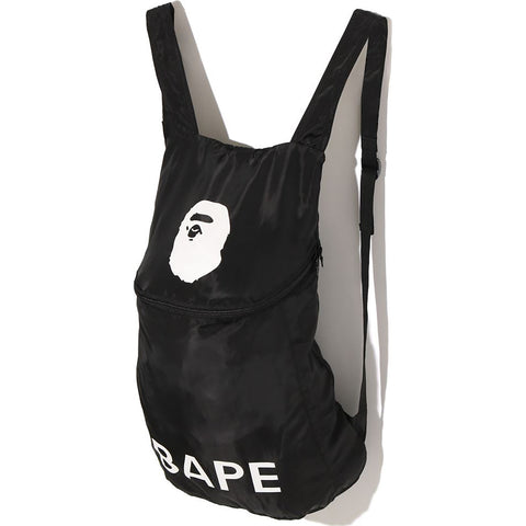 APE HEAD PACKABLE BACKPACK MENS