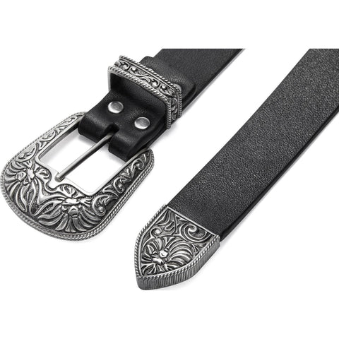BAPE BLACK SILVER BUCKLE BELT MENS