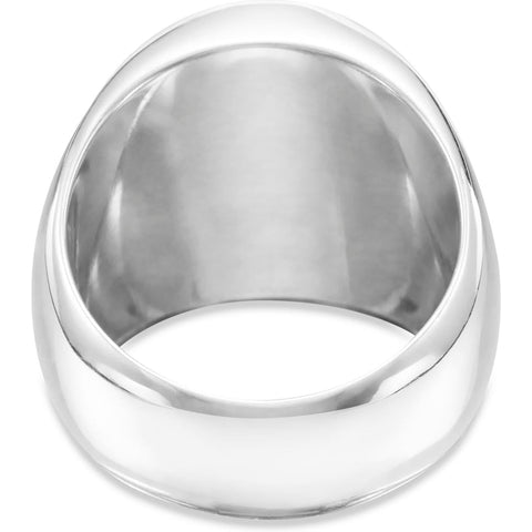BAPE BLACK APE HEAD SILVER RING MENS