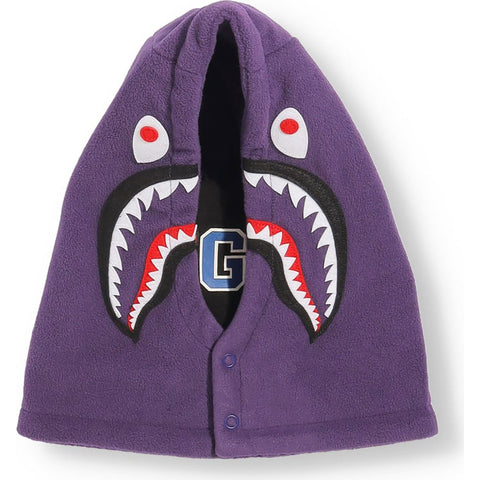 SHARK HOODIE NECK WARMER KIDS