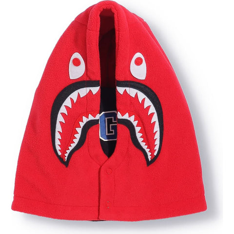 SHARK HOODIE NECK WARMER KIDS