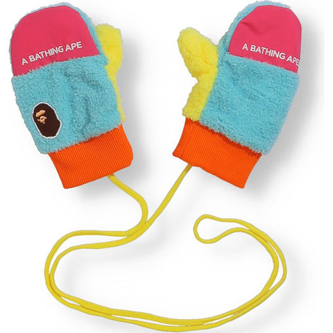 MULTI BOA APE HEAD MITTENS KIDS
